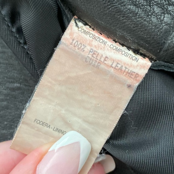 Gucci Authentic Peplum Leather Jacket - Picture 8 of 16